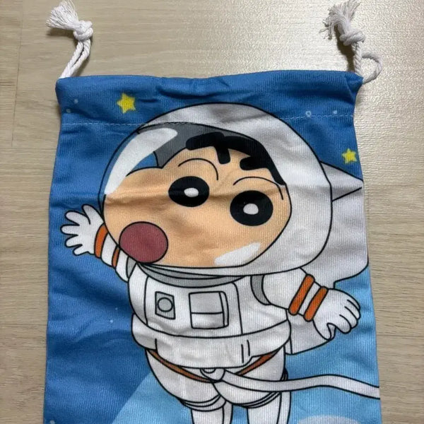 [BUNJANG] Crayon Shin-chan Astronaut Pouch Bag / 짱구 우주 우주복 여행 복조리st 파우치 가방 새상품