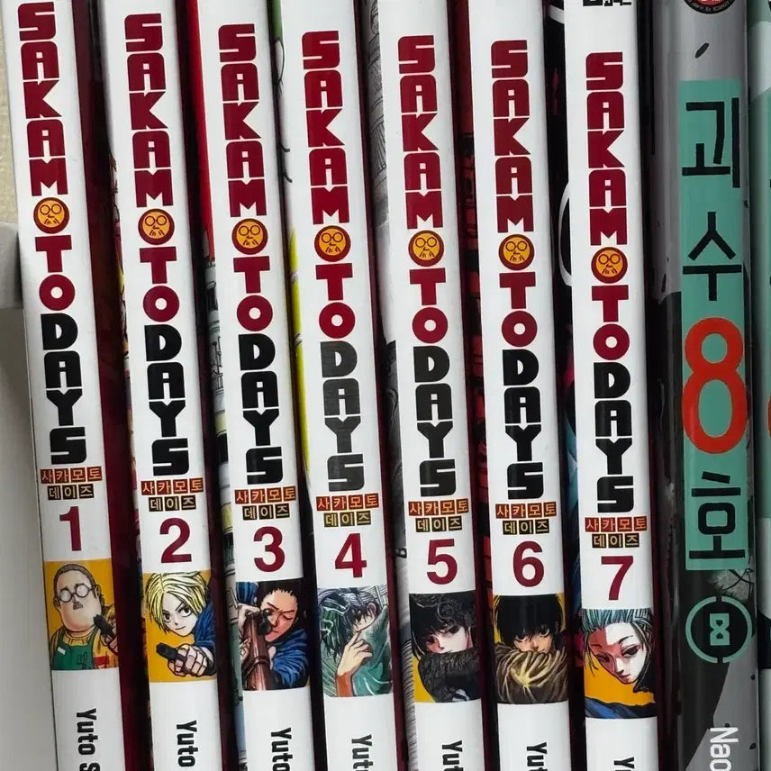 [BUNJANG] Sakamo Days Manga Volumes 1-7 Bundle Set / 사카데이 사카모토데이즈 만화책 1~7권 일괄