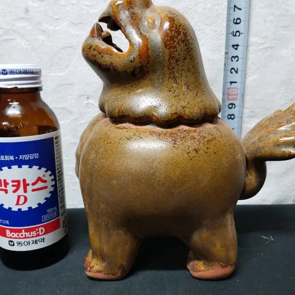 [BUNJANG] Joseon Dynasty Period Hatchet-Moorish Danhyang Iron-Painted Incense Burner / 송대 해치문 단향 철화 향로