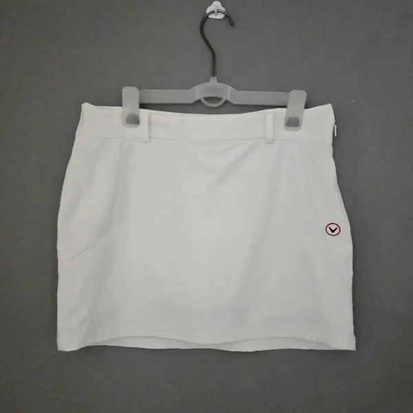 [BUNJANG] Callaway Women's White Golf Skirt Size 70 / 겔러웨이  하얀골프스커트 30인지