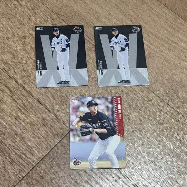 [BUNJANG] KT Wiz Kim Min-su 2024 KBO League Photocard Set / 2026 KBO 포토카드 KT위즈 김민수
