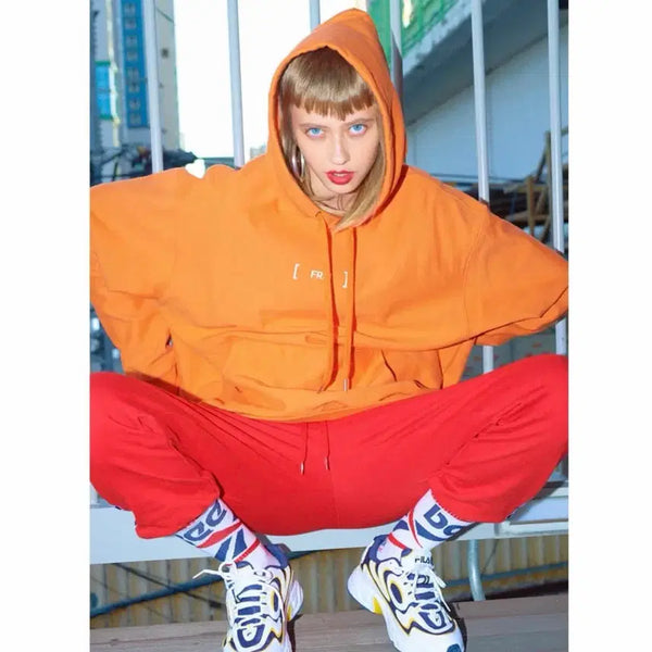 [BUNJANG] PREI Dye-Bleed Hooded Sweatshirt / PREI 프라이 후드 라지 판매