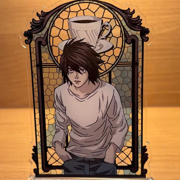 [BUNJANG] Death Note L Tunee Collaboration Cafe Acrylic Stand / 판매)데스노트 엘(L) 투니크 콜라보 카페 아크릴 스탠드
