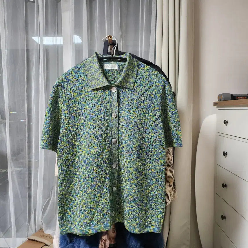 [BUNJANG] Melissa Glitter Short Sleeve T-Shirt (Size 90) / 멜리사 글리터 카라 반팔티 (90)