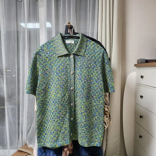 [BUNJANG] Melissa Glitter Short Sleeve T-Shirt (Size 90) / 멜리사 글리터 카라 반팔티 (90)