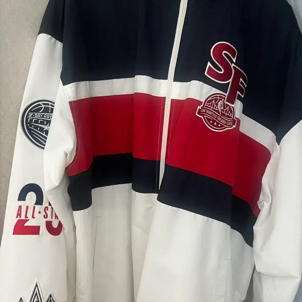 [BUNJANG] NBA SF All-Star Windbreaker Jacket / NBA SF 올스타 바람막이 점퍼