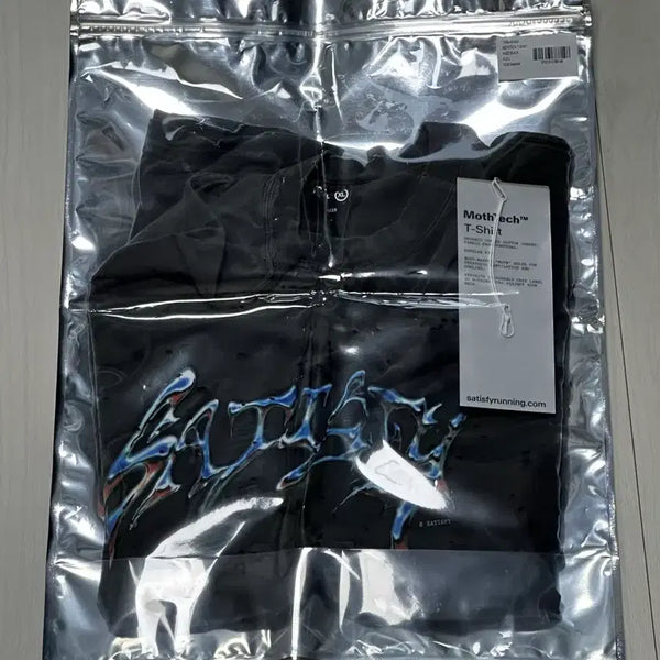 [BUNJANG] Satisfy Mostech T-Shirt Aged Black XL / [XL] 새티스파이 모스테크 티셔츠 에이즈드 블랙