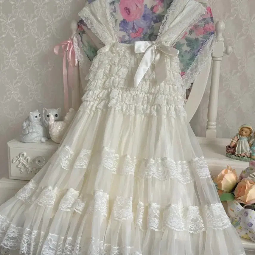 [BUNJANG] Nne Vintage Two-Piece Dress Bundle / 엔느빈티지 원피스2벌 일괄