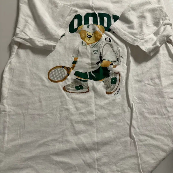 [BUNJANG] SPAO Woody Tennis Character Short-Sleeve T-Shirt Size S / 스파오 우디 반팔 S 사이즈