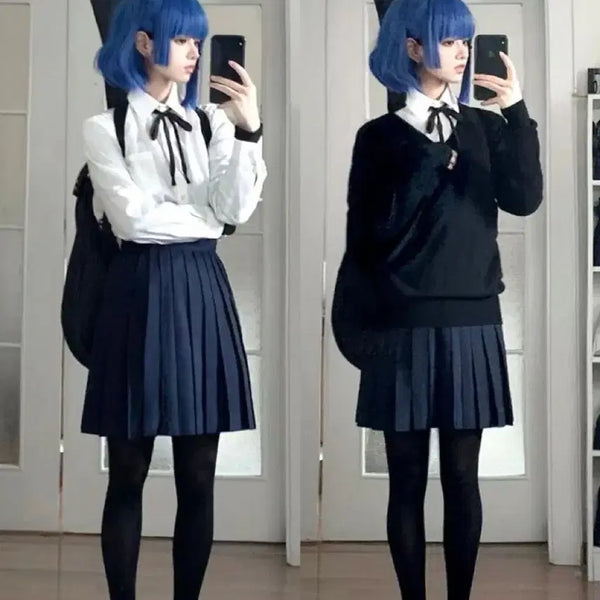 [BUNJANG] Bocchi the Rock! Yamada Ryō Basic Cosplay Costume Set / 봇치더락 야마다 료 기본 코스프레ㅣ미소녀 봇치더록 졸사