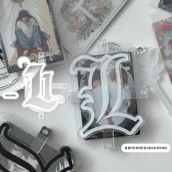 [BUNJANG] Death Note L Holder White / 데스노트 L 홀더 화이트