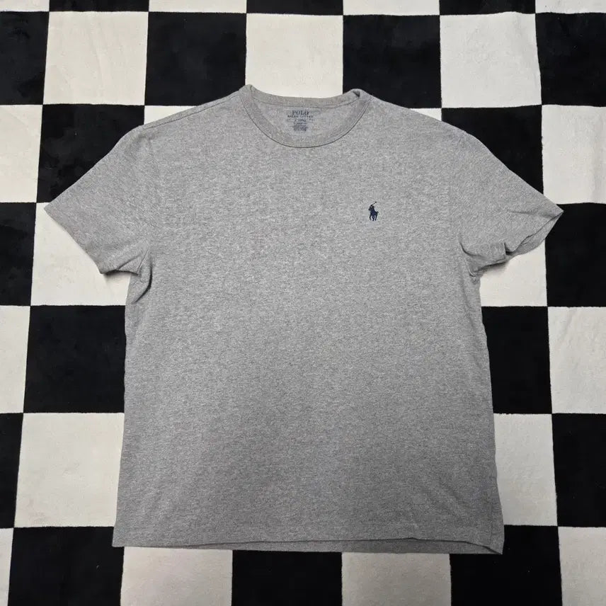 [BUNJANG] Polo Ralph Lauren Classic Heavyweight T-Shirt Grey / [M] 폴로랄프로렌 클래식 헤비웨이트 반팔티셔츠 그레이