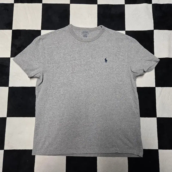 [BUNJANG] Polo Ralph Lauren Classic Heavyweight T-Shirt Grey / [M] 폴로랄프로렌 클래식 헤비웨이트 반팔티셔츠 그레이