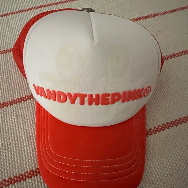 [BUNJANG] Bandini Pink Trucker Mesh Cap / 반디더핑크 트러커 매쉬캡