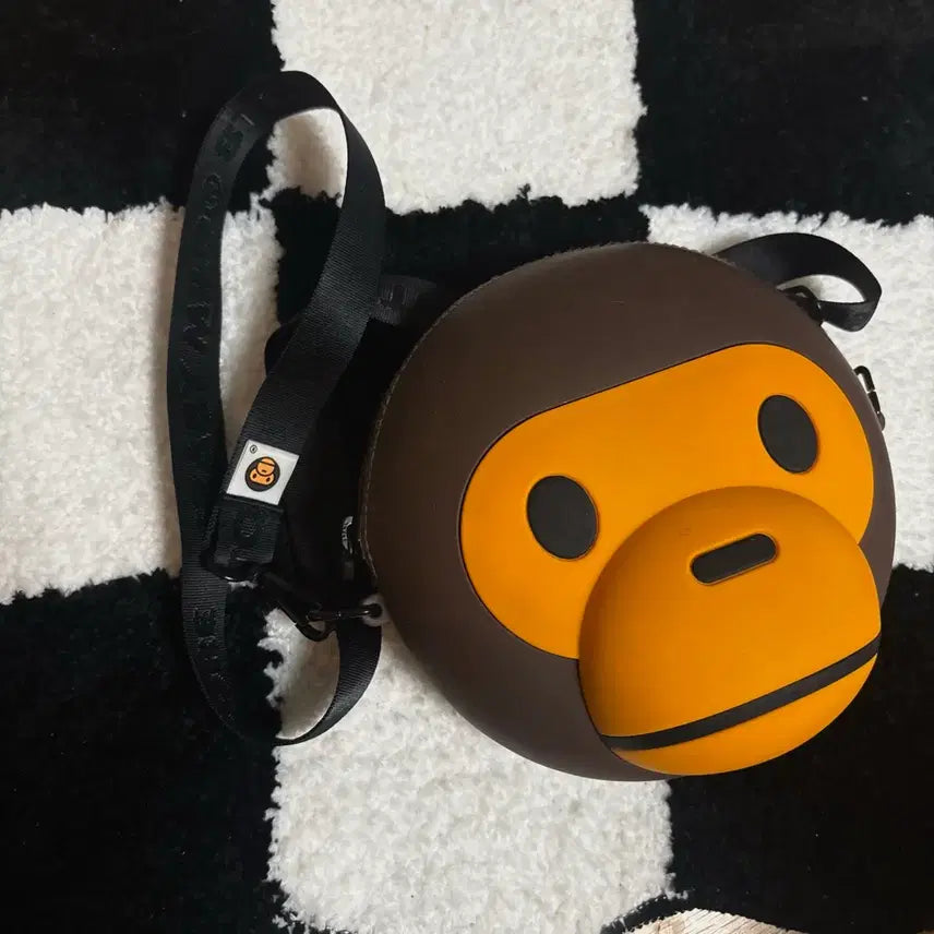 [BUNJANG] Bape Baby Milo Face Crossbody Bag / 베이프 bape 베이비마일로 페이스 크로스백
