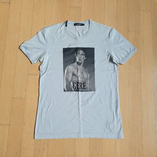 [BUNJANG] Dolce & Gabbana Richard Gere Print Retro Vintage T-Shirt / 돌체앤가바나 반팔 티셔츠 리차드기어 프린트 레트로 빈티지
