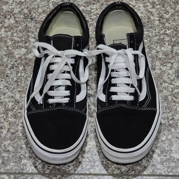 [BUNJANG] Vans Old Skool Black Sneakers / 반스 올드스쿨 블랙