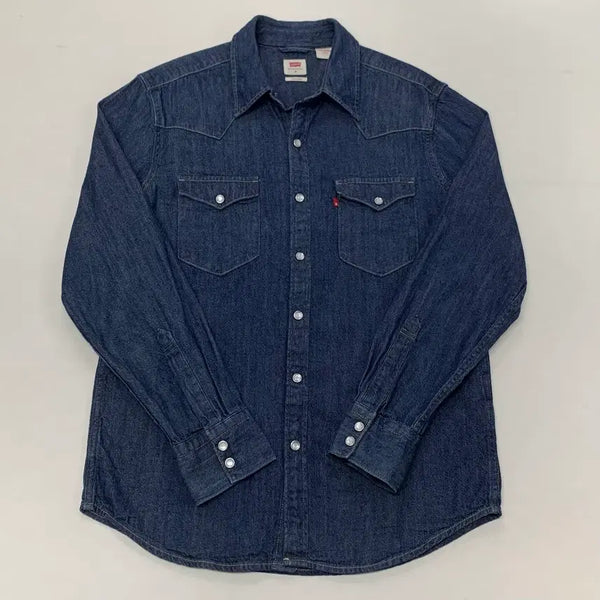 [BUNJANG] Levi's Denim Western Shirt (M) / 리바이스 웨스턴셔츠 청남방 (M)