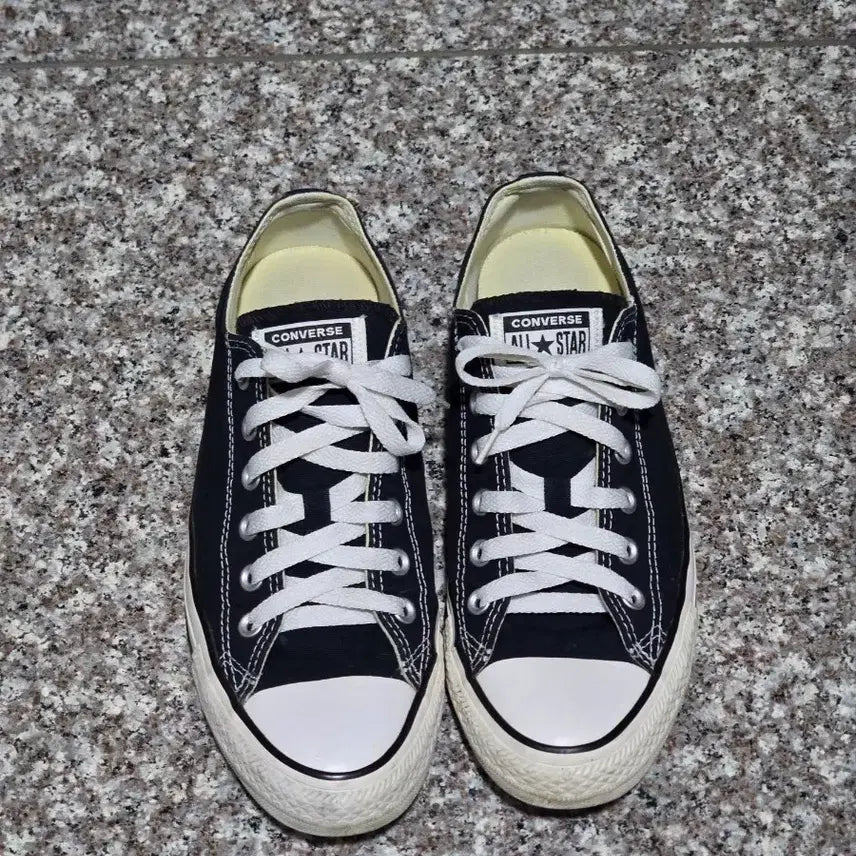 [BUNJANG] Converse Chuck Taylor All-Star Classic Black Sneakers / 컨버스 척테일러 올스타 클래식 블랙