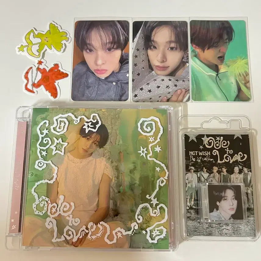 [BUNJANG] NCT WISH Riku Odd To Love Jewel & Sumini Bundle Set WITHMUU POB / 엔시티 위시 오드투러브 리쿠 쥬얼+스미니 개봉 일괄 위드뮤 특전