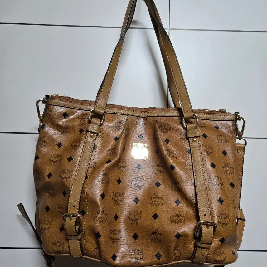 [BUNJANG] MCM Visetos Shoulder/Crossbody Bag / MCM 비세토스 숄더,크로스백