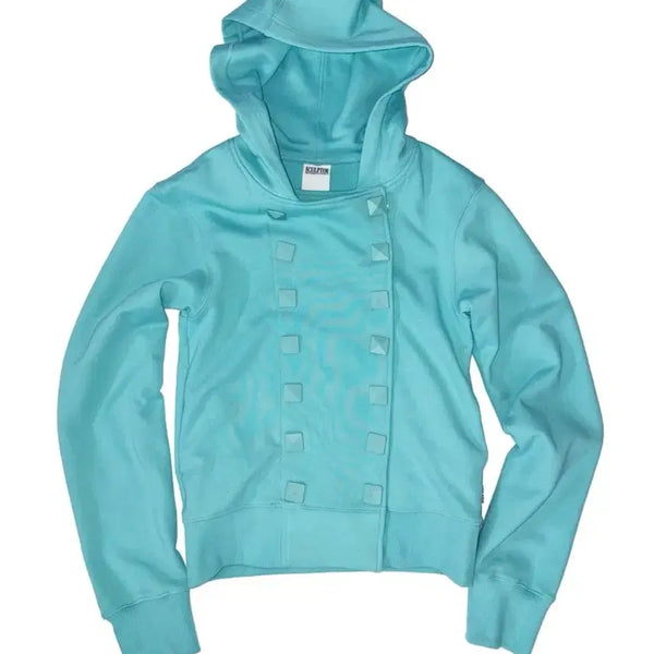 [BUNJANG] Sculptor Napoleon Stud Hoodie Acid Blue / s 사이즈 스컬프터 나폴레옹 스터드 acid blue 후드 민트