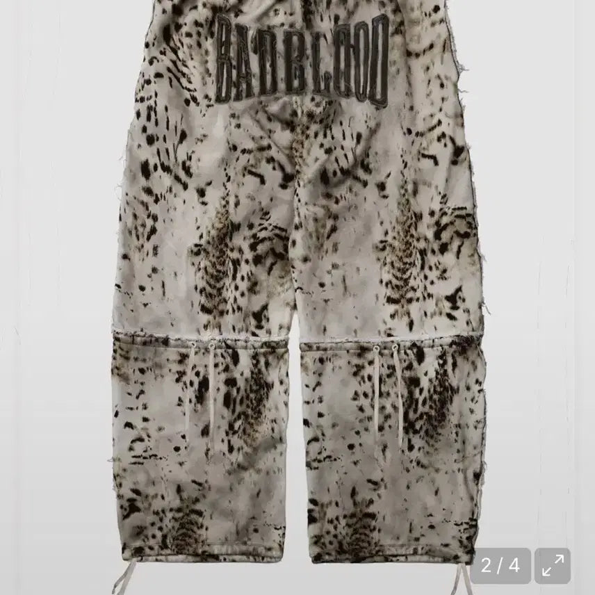 [BUNJANG] Bad Blood Convex Jogger Oil Leopard S / 배드블러드 컨벡스 조거 오일레오파드 s