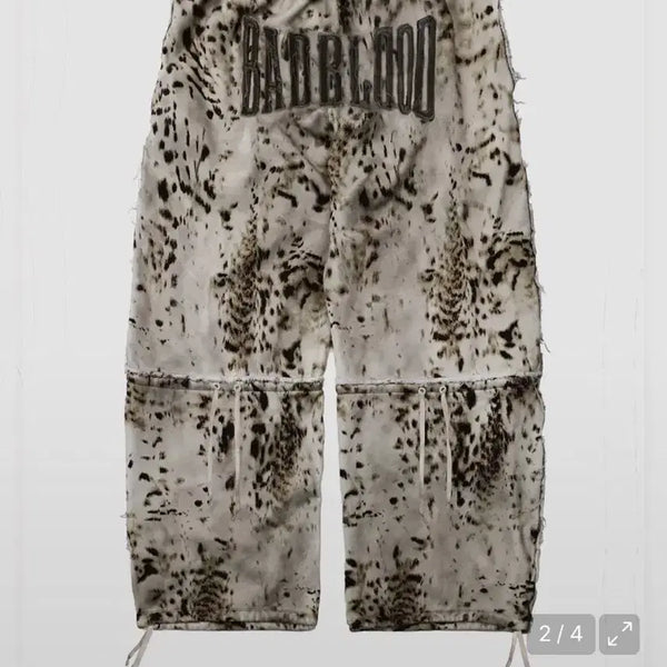 [BUNJANG] Bad Blood Convex Jogger Oil Leopard S / 배드블러드 컨벡스 조거 오일레오파드 s