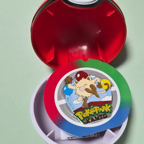 [BUNJANG] Pokemon Pokepark Kanto Mankey Badge / 포켓몬 포켓파크 칸토 망키 뱃지