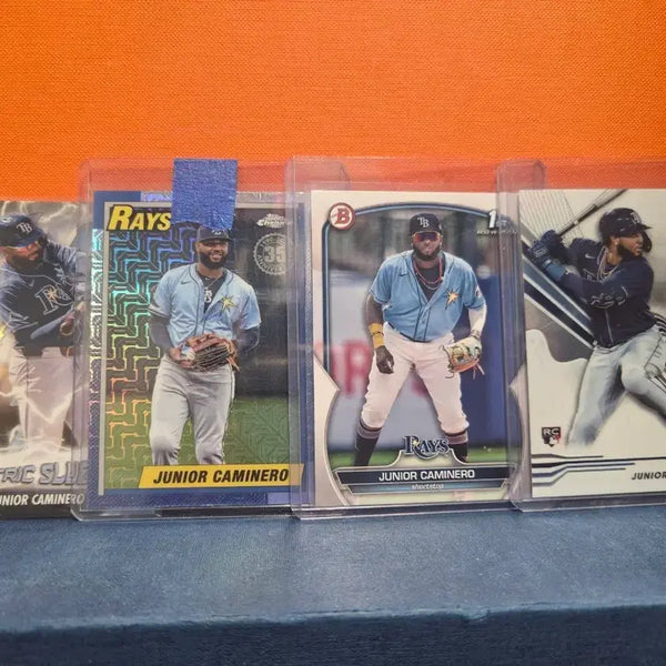 [BUNJANG] Junior Caminero Rookie Cards - 4 Card Set / 쥬니오르 카미네로(Junior Caminero) 루키 등 4장