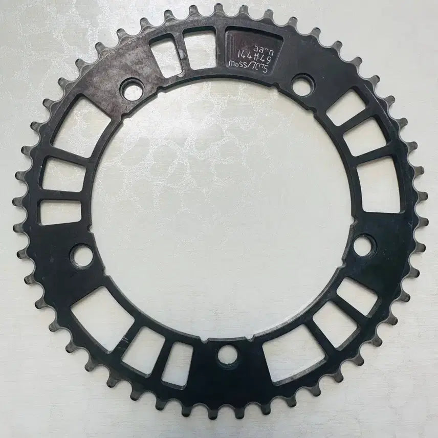 [BUNJANG] Aaron 49T Chainring Black / 애런 49t 블랙 체인링 판매