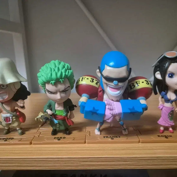 [BUNJANG] One Piece Mini Figures Bundle Set (8 pieces) / 원피스 미니 피규어 8개 일괄