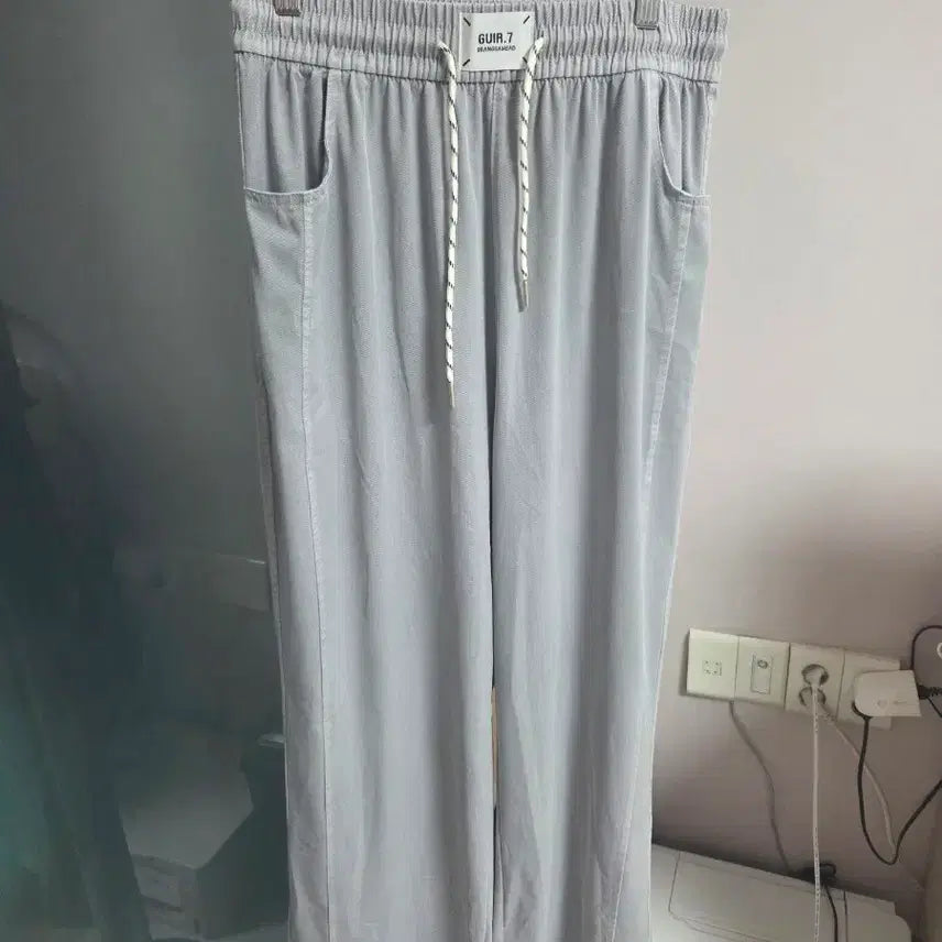 [BUNJANG] GUIAR.7 Grey Training Pants / GUIAR.7 그레이 팬츠