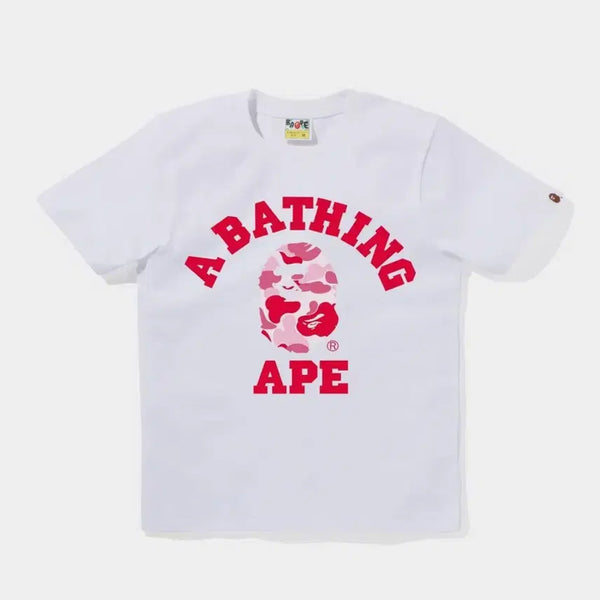 [BUNJANG] A Bathing Ape Pink Camo T-Shirt Size S / (W)베이프 핑크 카모 반팔 S