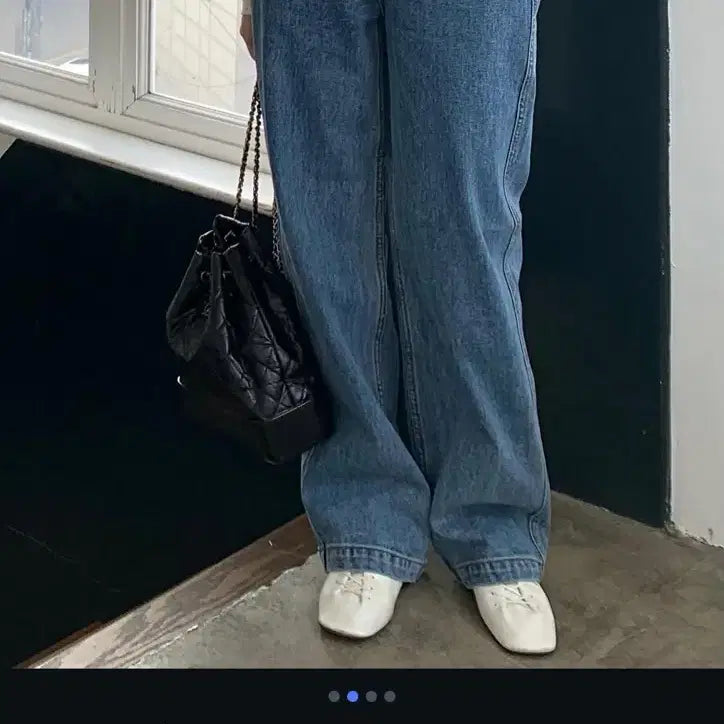 [BUNJANG] Skinnypig Ditto Denim Wide Denim Pants / 스키니피그 ditto denim 와이드데님