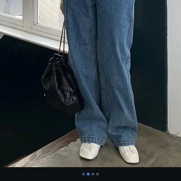 [BUNJANG] Skinnypig Ditto Denim Wide Denim Pants / 스키니피그 ditto denim 와이드데님