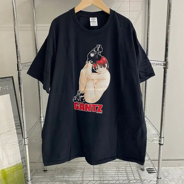[BUNJANG] Gantz 00s Vintage Anime T-Shirt / 간츠 00s 빈티지 애니메이션 티셔츠 애니티