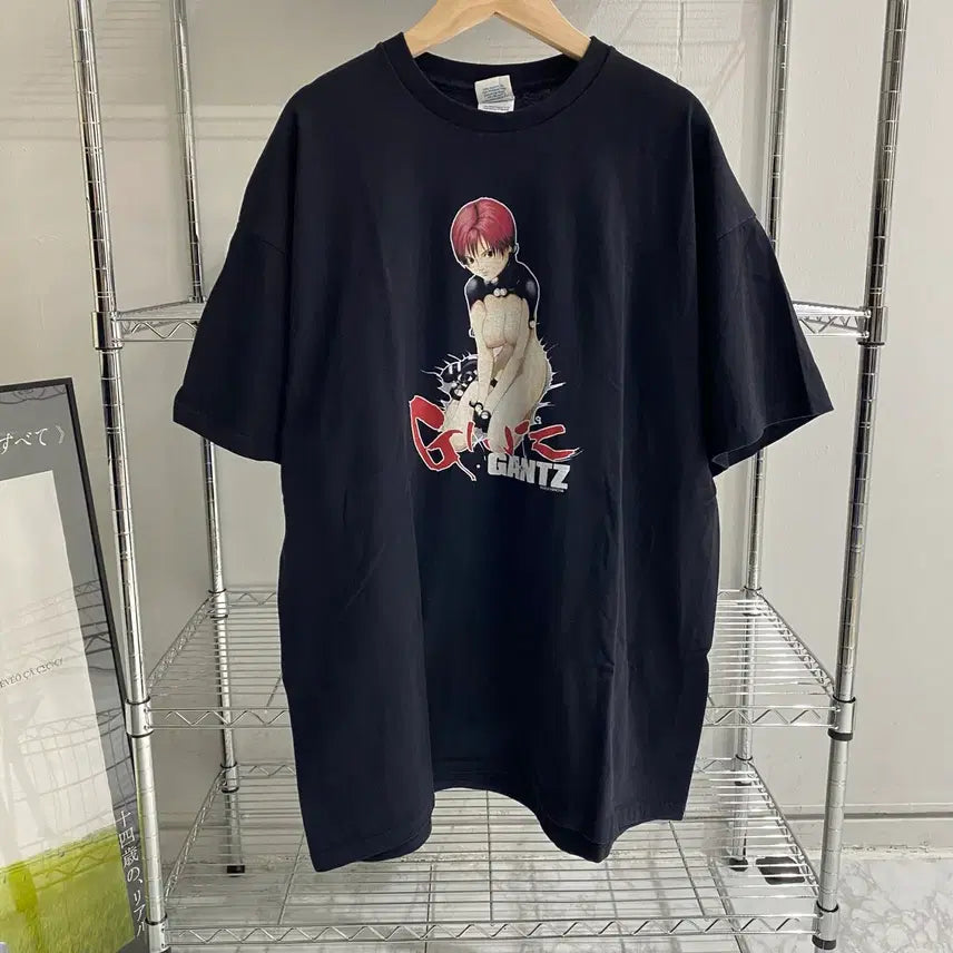 [BUNJANG] Gantz 00s Vintage Anime T-Shirt / 간츠 00s 빈티지 애니메이션 티셔츠 애니티