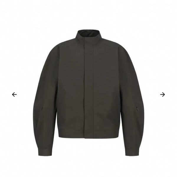 [BUNJANG] Amomento Raglan Cotton Zip-Up Brown M / 아모멘토 래글런 코튼집업 브라운 m 판매