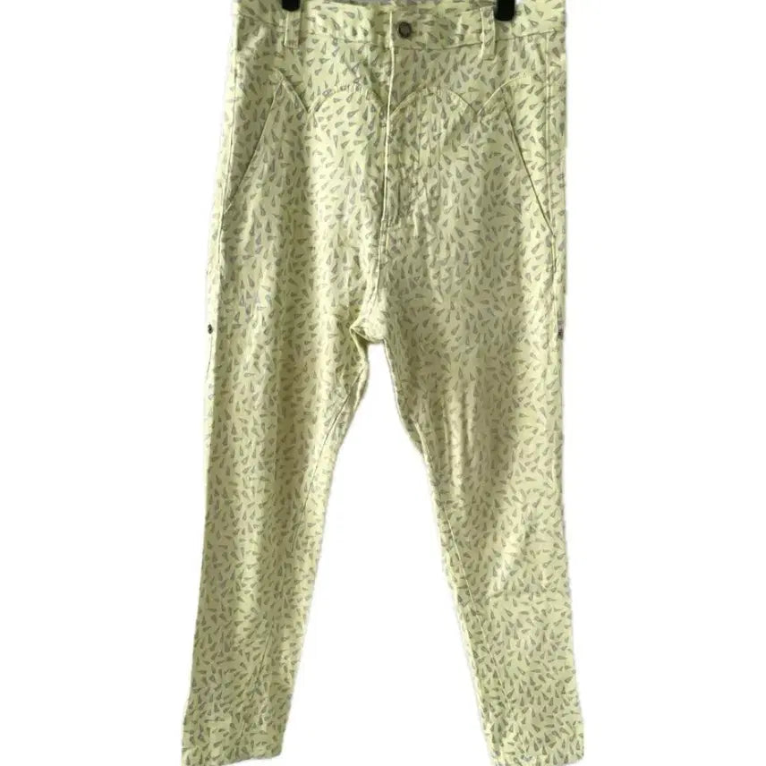 [BUNJANG] Merci Beaucoup High-Rise Pattern Skinny Jeans / 28 하이라이즈 팬츠 하이웨스트 메르시보꾸 면바지 패턴 스키니진 y2k