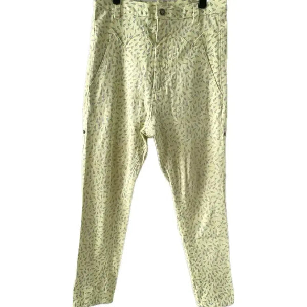 [BUNJANG] Merci Beaucoup High-Rise Pattern Skinny Jeans / 28 하이라이즈 팬츠 하이웨스트 메르시보꾸 면바지 패턴 스키니진 y2k