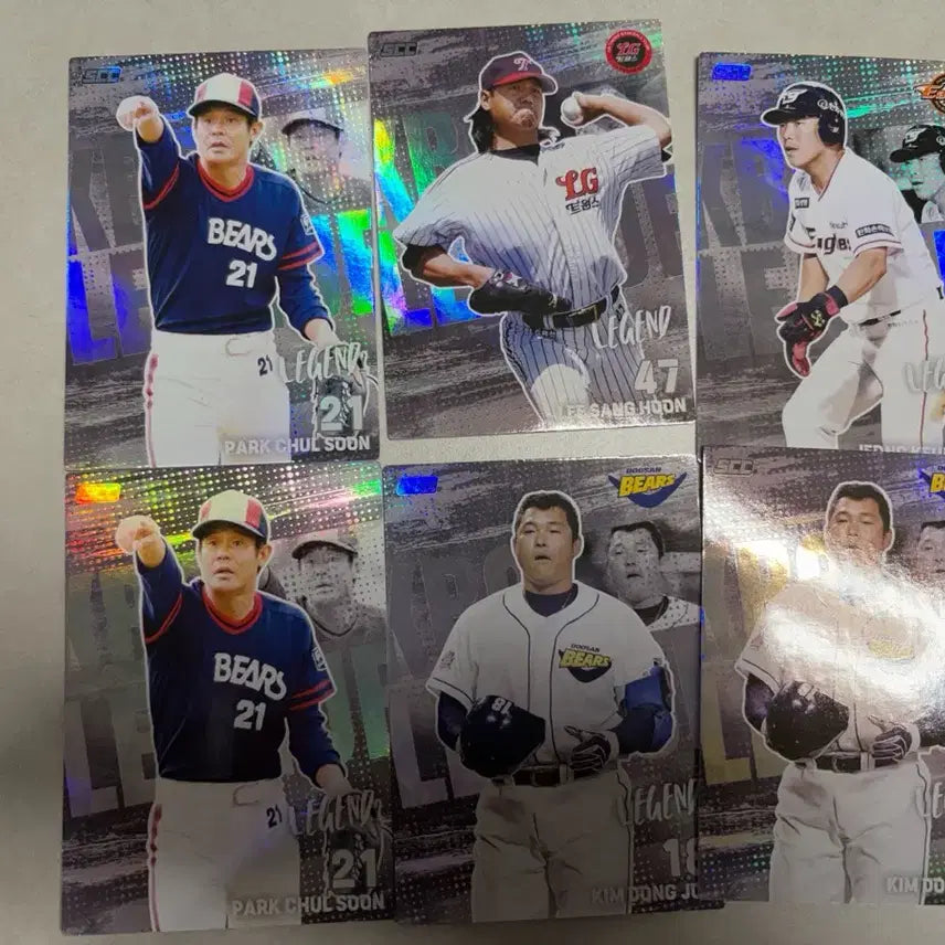 [BUNJANG] KBO 2026 Legend Holo Card Bundle Set / KBO 2026 레전드 홀로 카드 판매합니다!