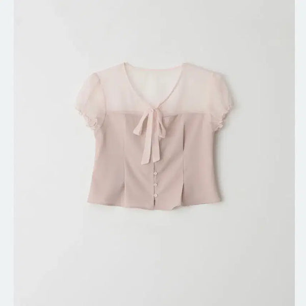 [BUNJANG] Le Vain Amelia Blouse Pink / 르베인 아멜리아 블라우스 핑크 Amelia Blouse(Pink)