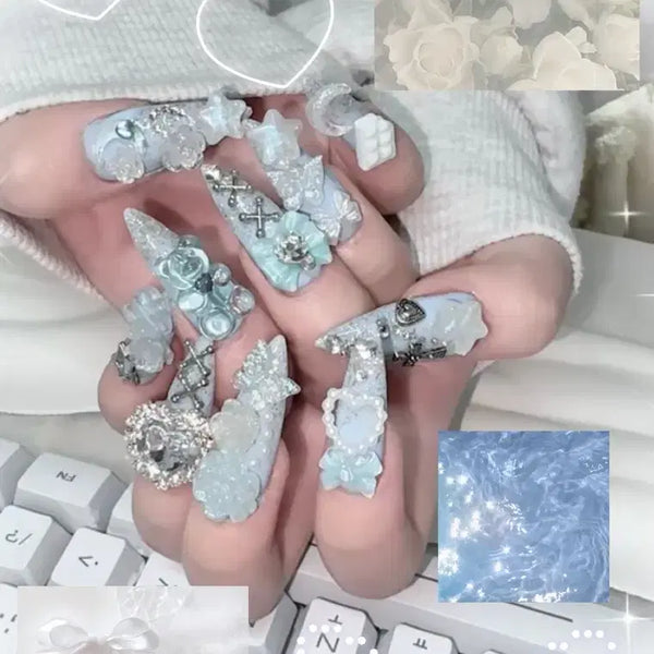 [BUNJANG] Handmade Otaku Nail Tips / 오타쿠수제네일팁