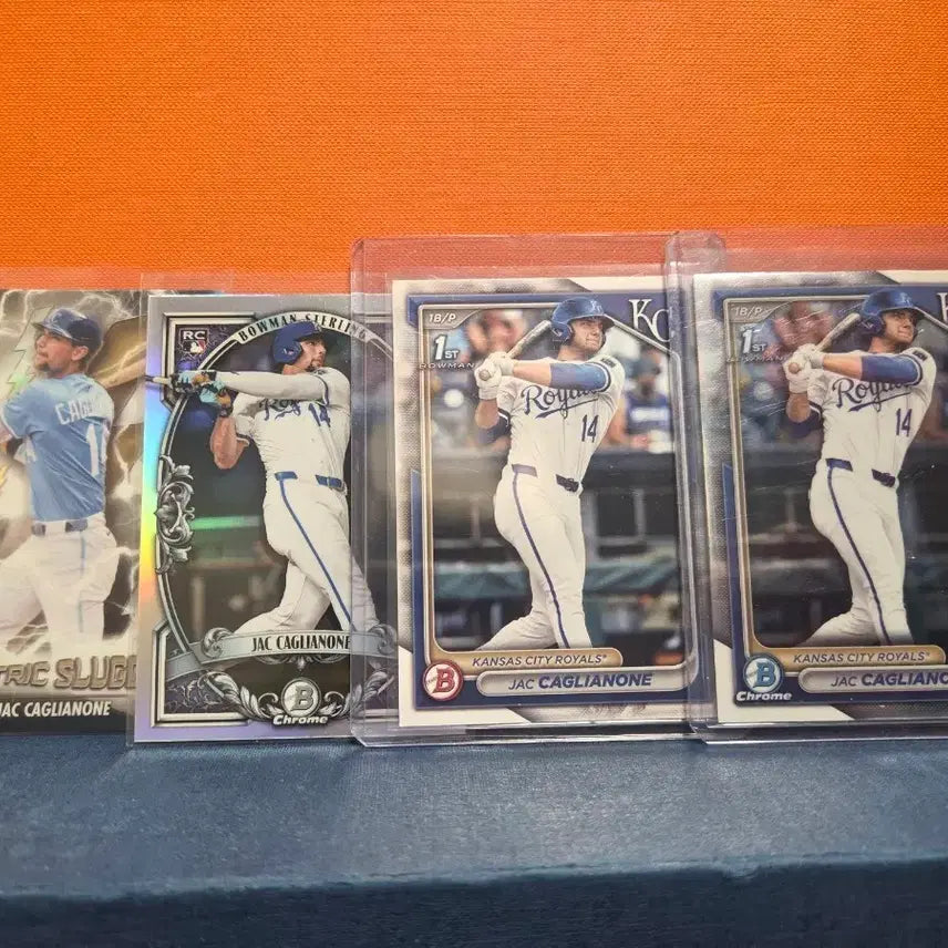[BUNJANG] Jac Caglianone Baseball Cards (4 Cards) / [4장] 잭 캐글리온(Jac caglianone)