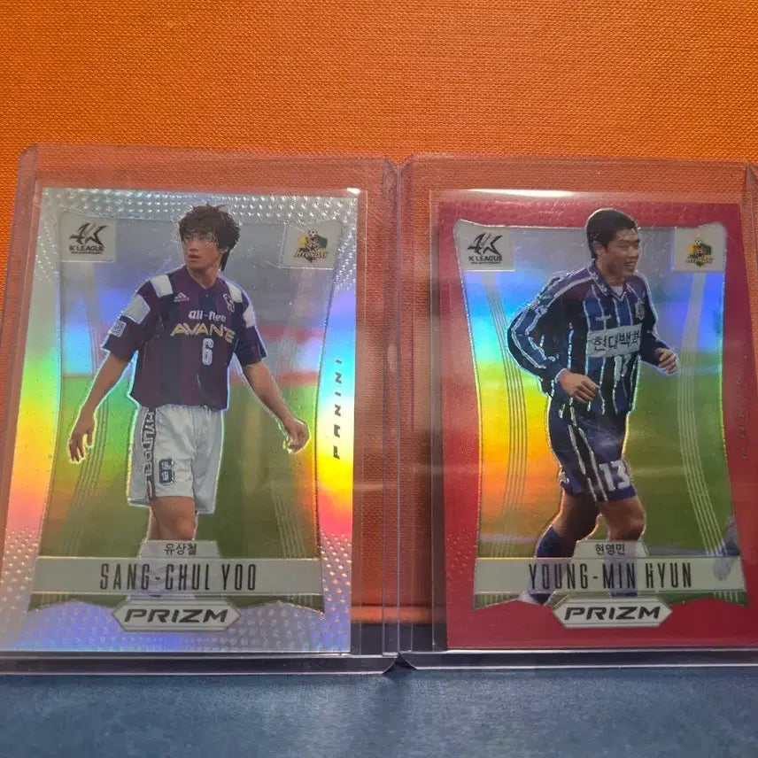 [BUNJANG] Prism K League Yoo Sang-chul / Hyun Young-min Limited Edition Card / 프리즘 K리그 (유상철  / 현영민)