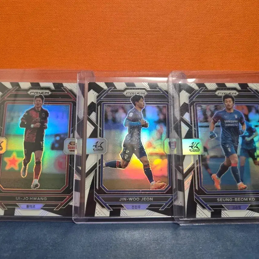 [BUNJANG] Prizm K League Trading Cards (Hwang Ui-jo, Jeon Jin-woo, Ko Seung-beom) / Prizm K리그 백호( 황의조/전진우/고승범)