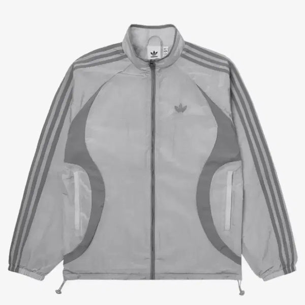 [BUNJANG] Adidas Adicolor 2000s Woven Track Top - Grey / 아디다스 아디컬러 2000s 우븐 트랙탑 그레이 kr xs