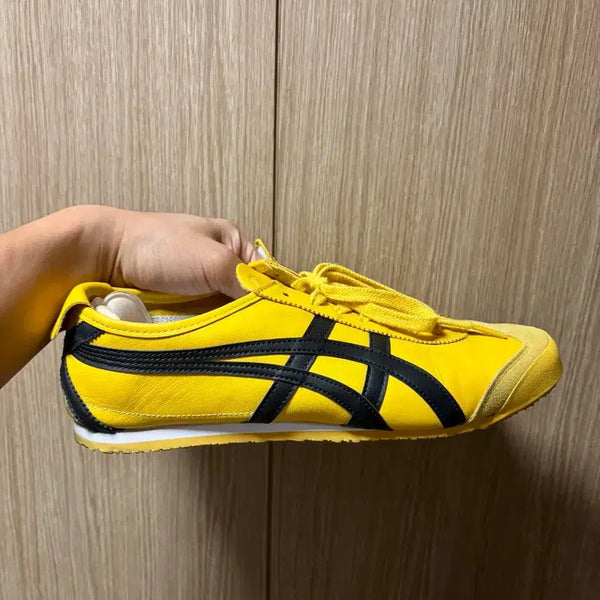 [BUNJANG] Onitsuka Tiger Mexico 66 Yellow/Black Sneakers / 오니츠카타이거 멕시코66 290