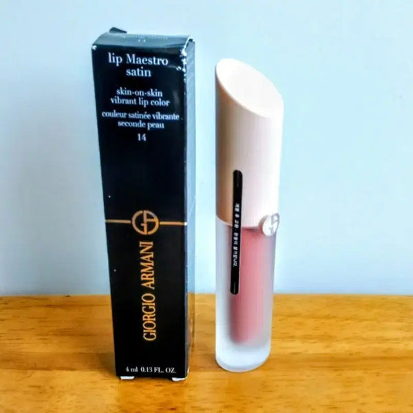 [BUNJANG] Giorgio Armani Lip Maestro Satin Lipstick #14 / 조르지오 아르마니 립 마에스트로 새틴 14호